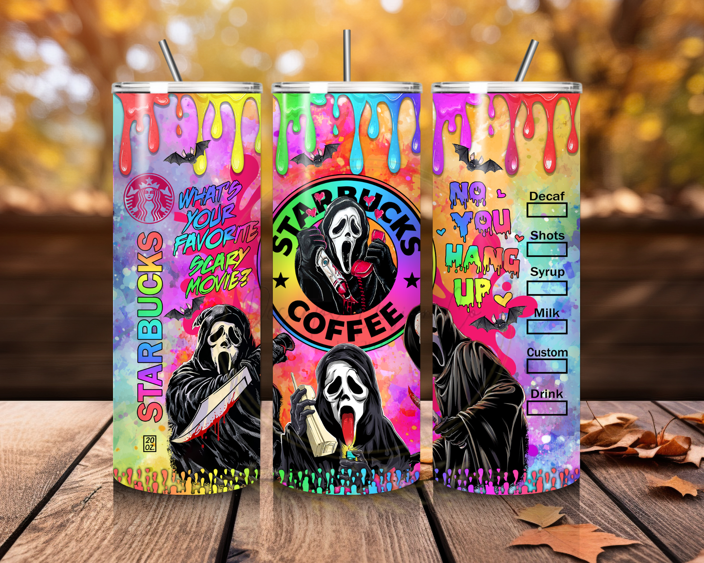 Horror Tumblers