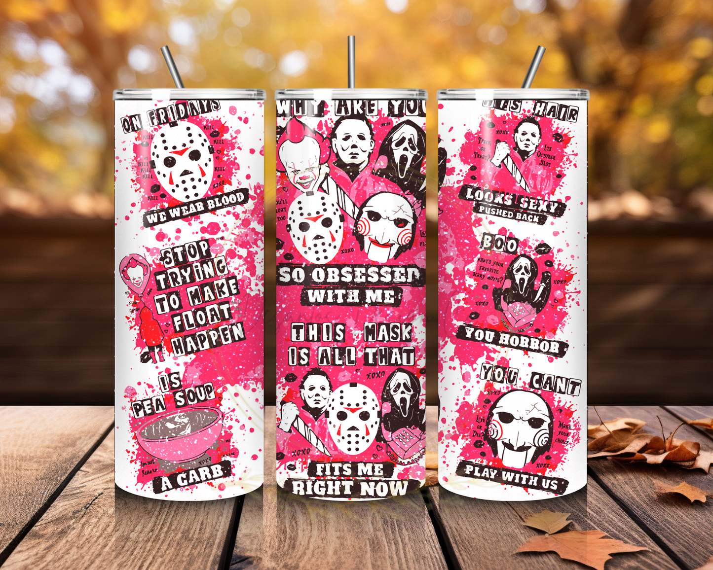 Horror Tumblers